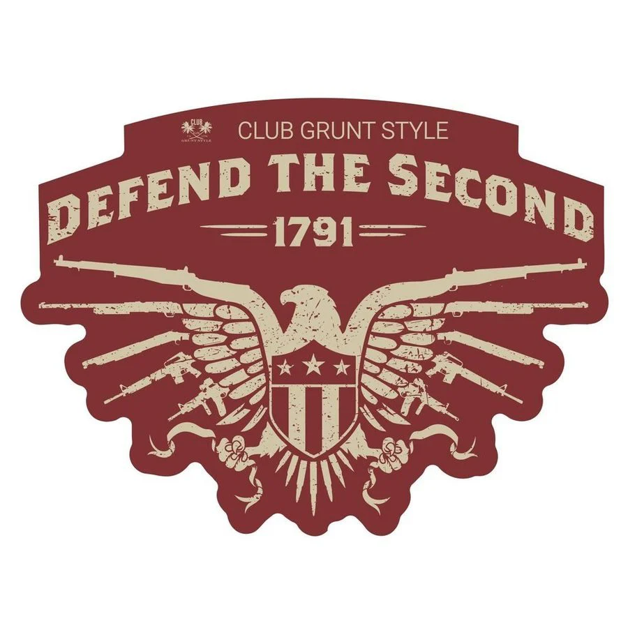 2025 September Club Sticker - Defend The Second