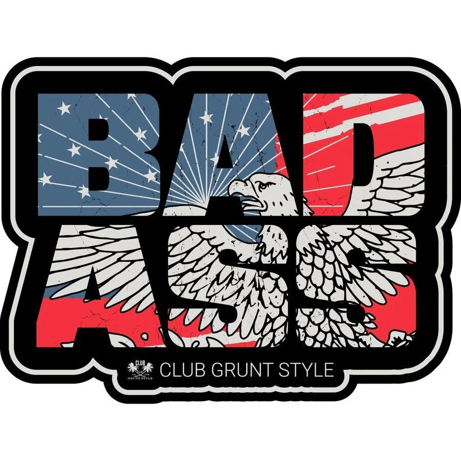 2025 March Club Sticker - Bad Ass