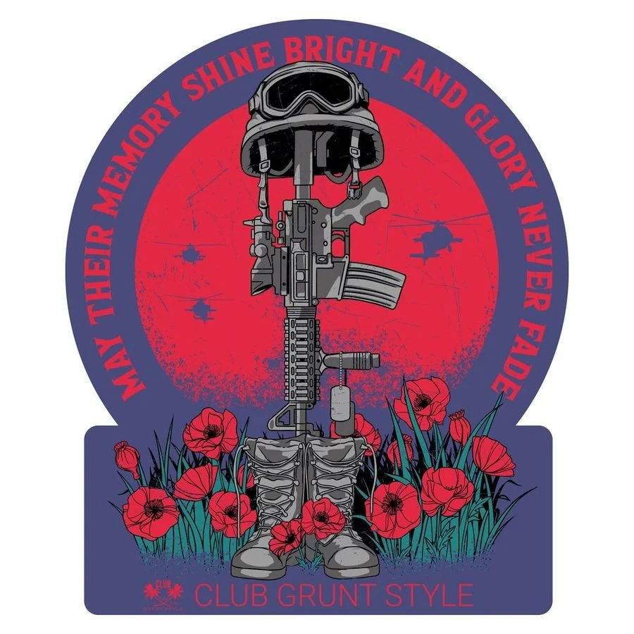 2025 May Club Sticker - Honor And Glory Tribute
