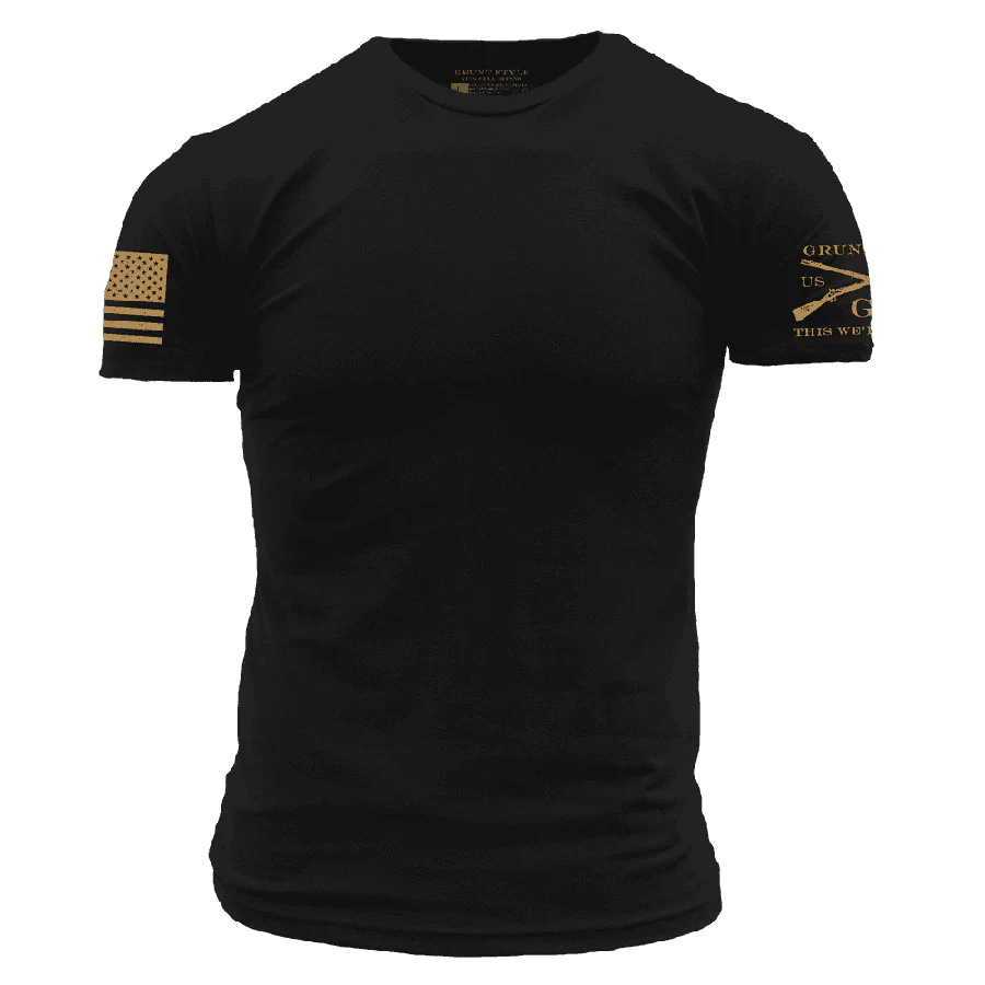Basic T-Shirts - Black - 3 Pack - Image 2