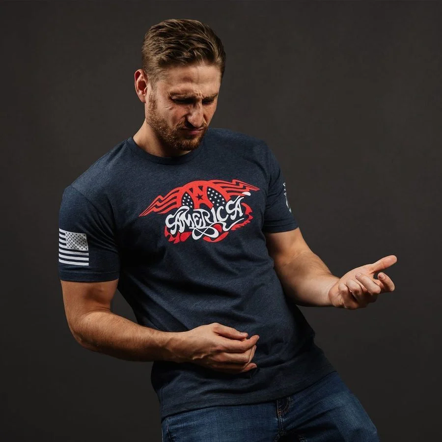 AeroAmerica T-Shirt - Midnight Navy - Image 4