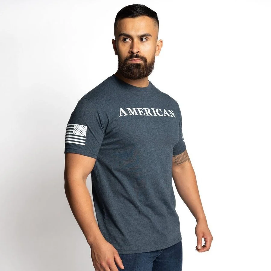 American Defined T-Shirt - Midnight Navy - Image 10