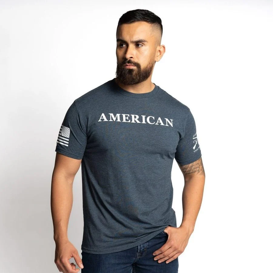 American Defined T-Shirt - Midnight Navy - Image 11