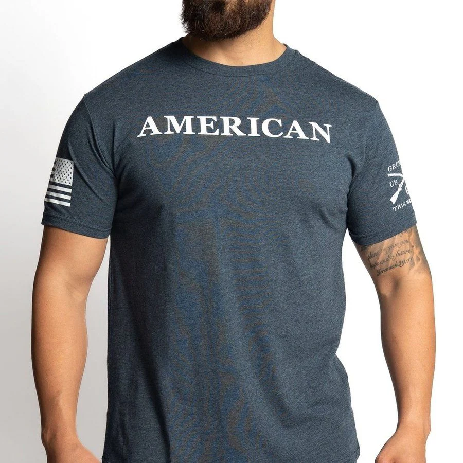 American Defined T-Shirt - Midnight Navy - Image 7