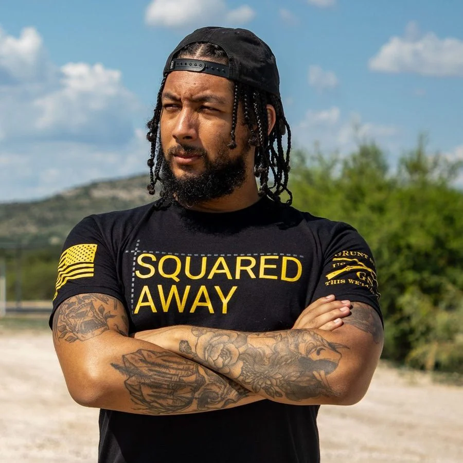 Army - Squared Away T-Shirt - Black - Image 2