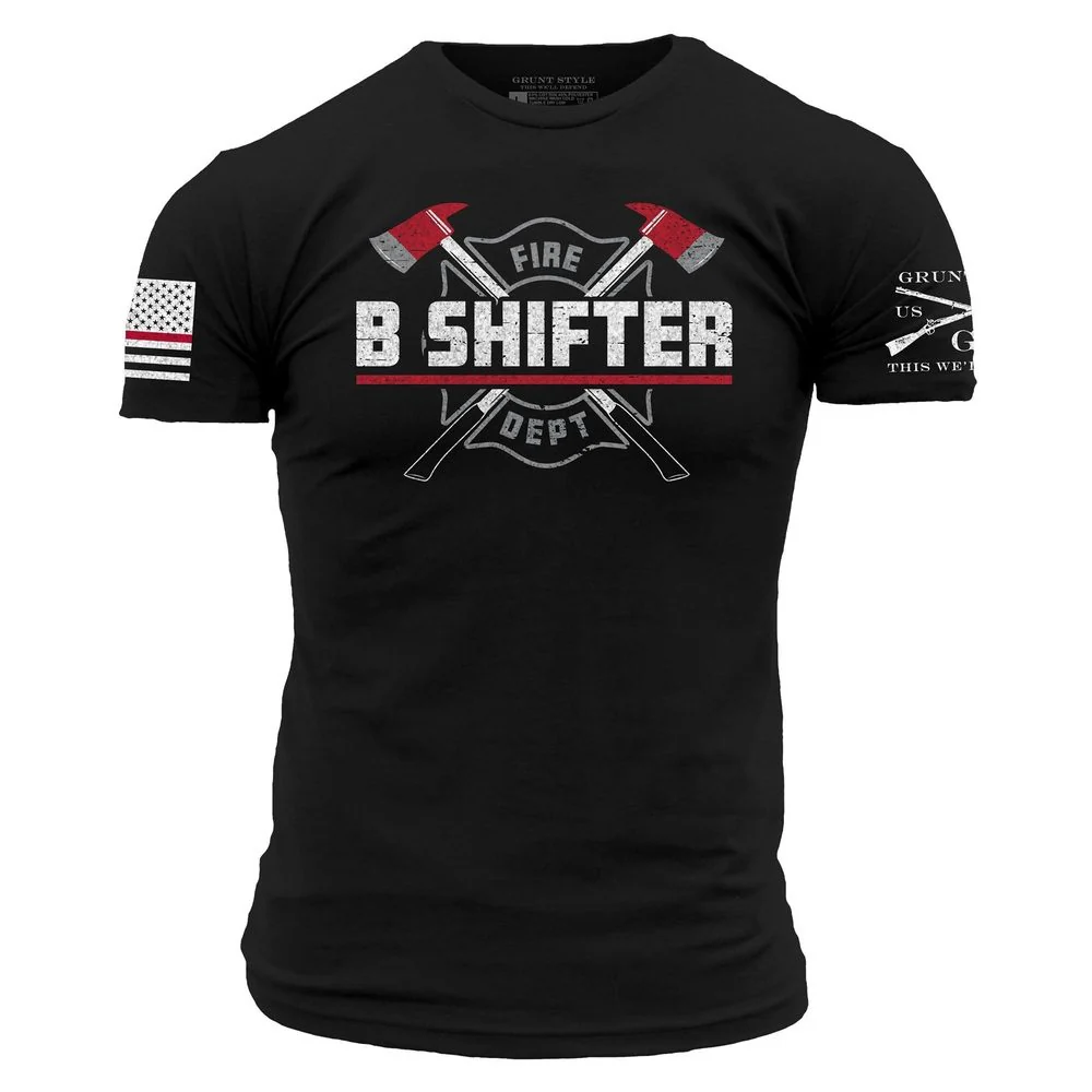 B Shifter T-Shirt - Black