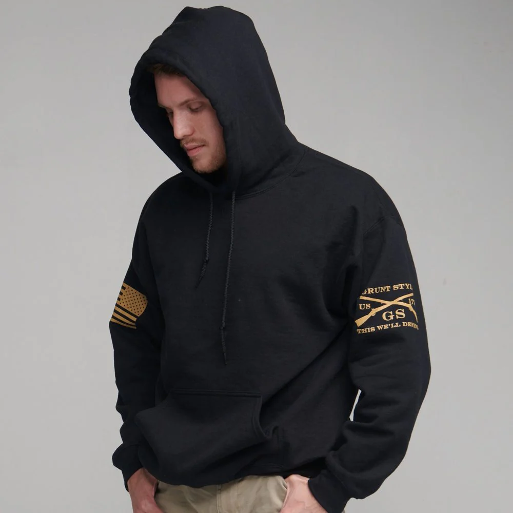 Basic Hoodie - Black - Image 2