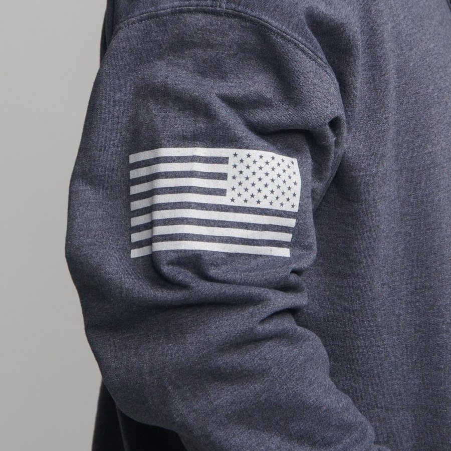 Basic Hoodie - Dark Heather Gray - Image 5