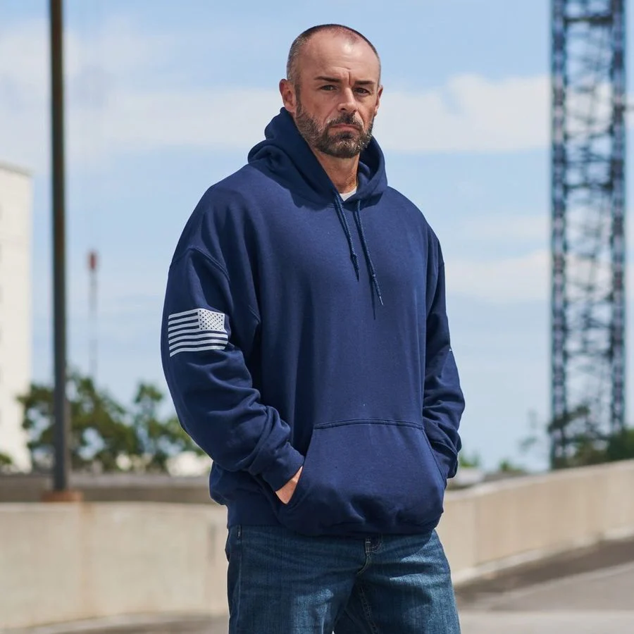 Basic Hoodie - Navy - Image 2