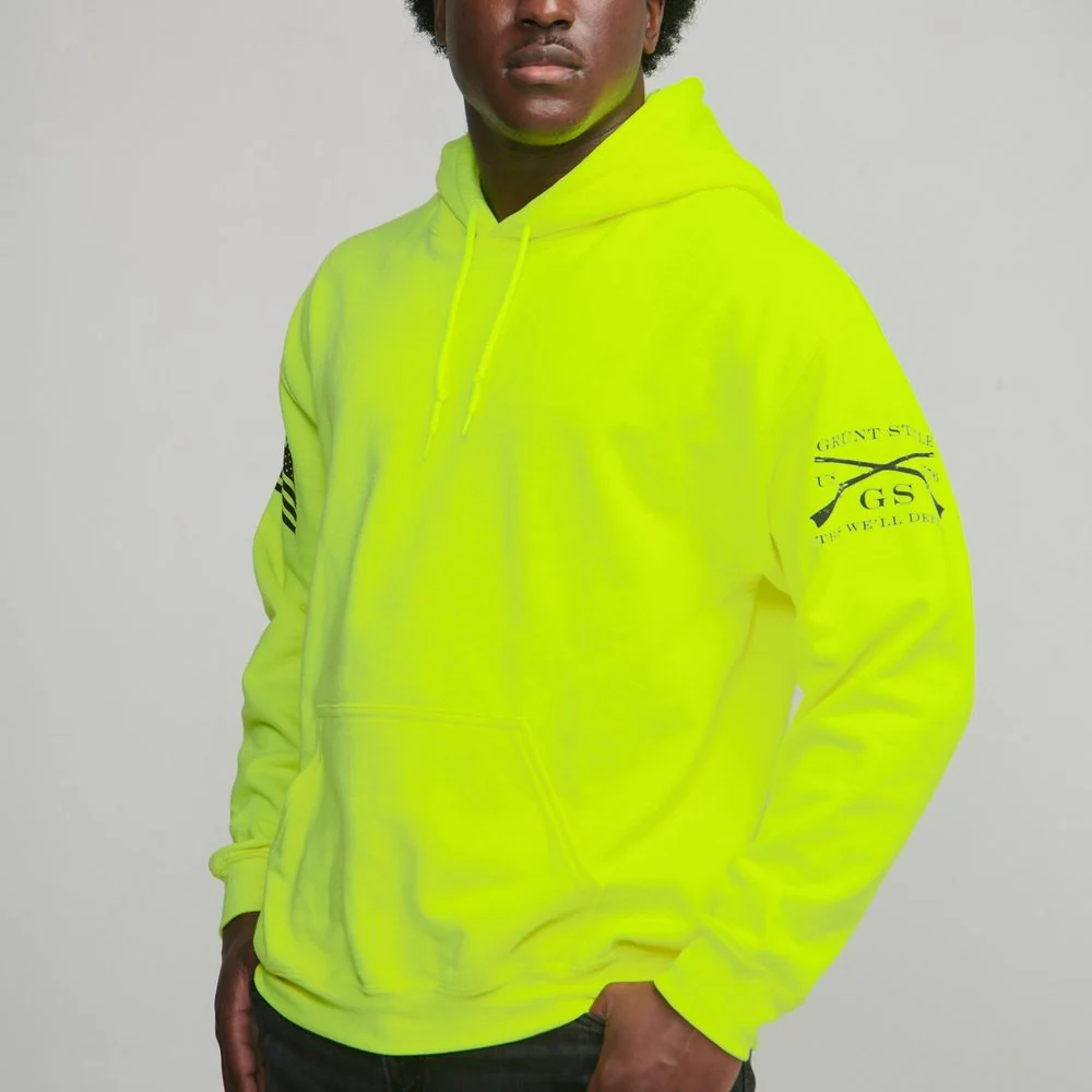 Basic Hoodie - Safety Green - Image 3