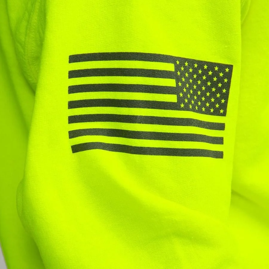 Basic Hoodie - Safety Green - Image 4