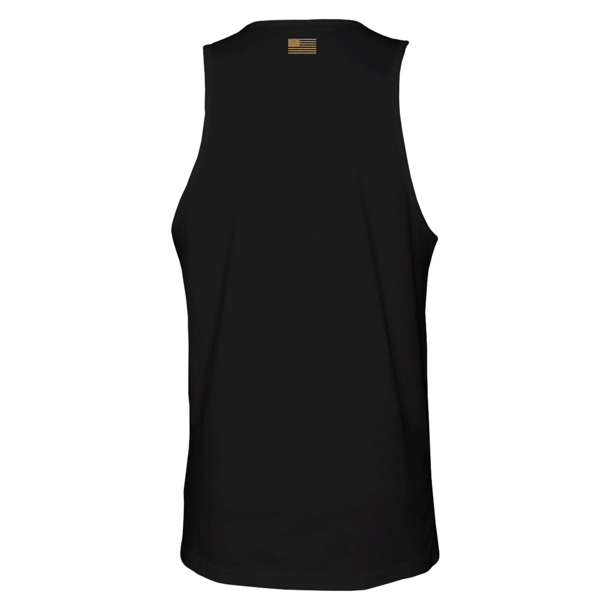 Basic Men's Tank - Black - Image 3