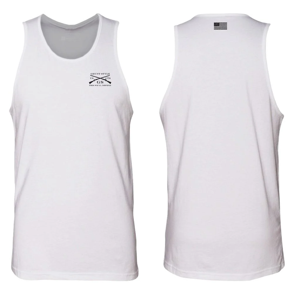 Basic Men's Tank - White