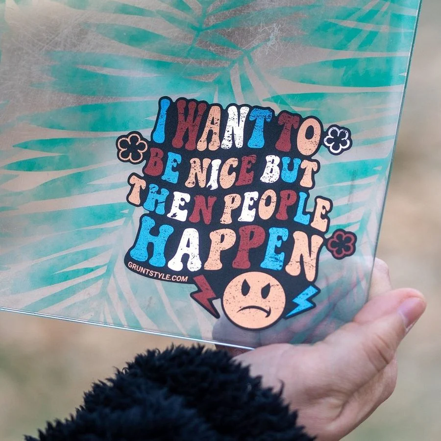 Be Nice Sticker