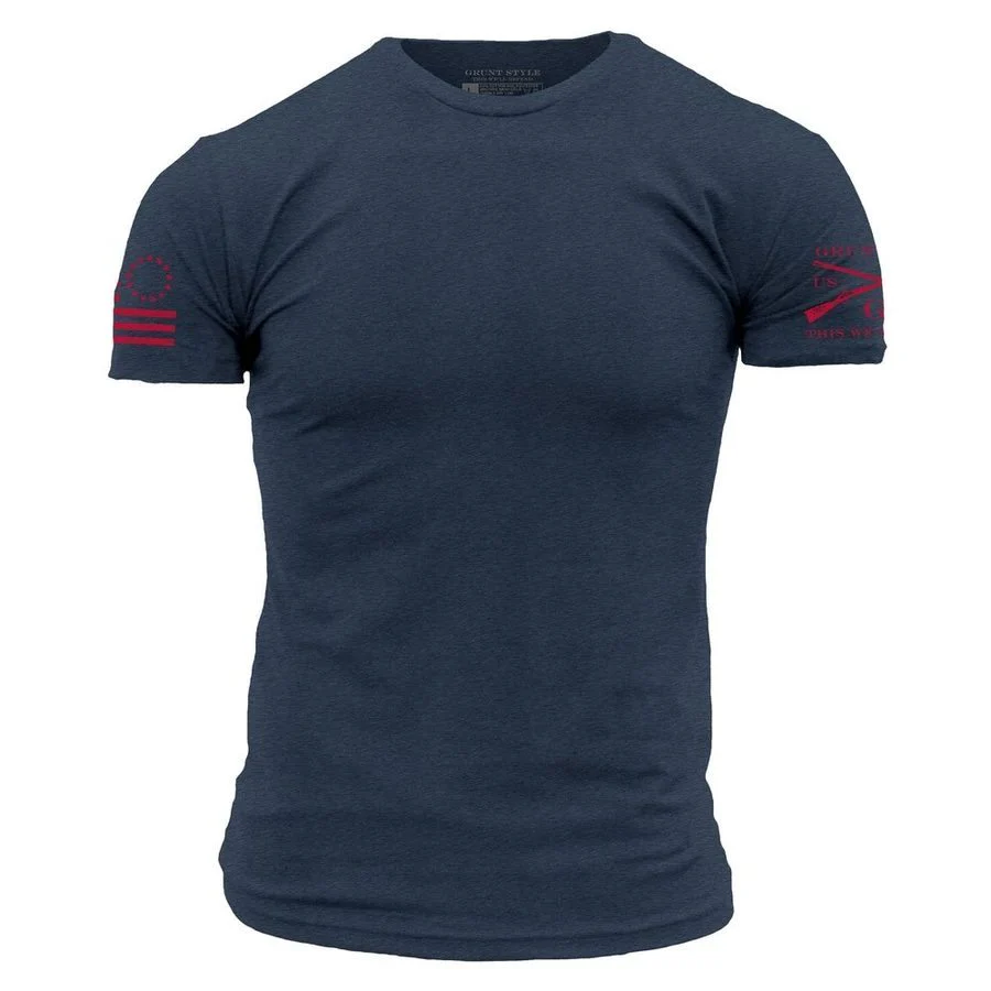 Betsy Ross Basic T-Shirt - Midnight Navy