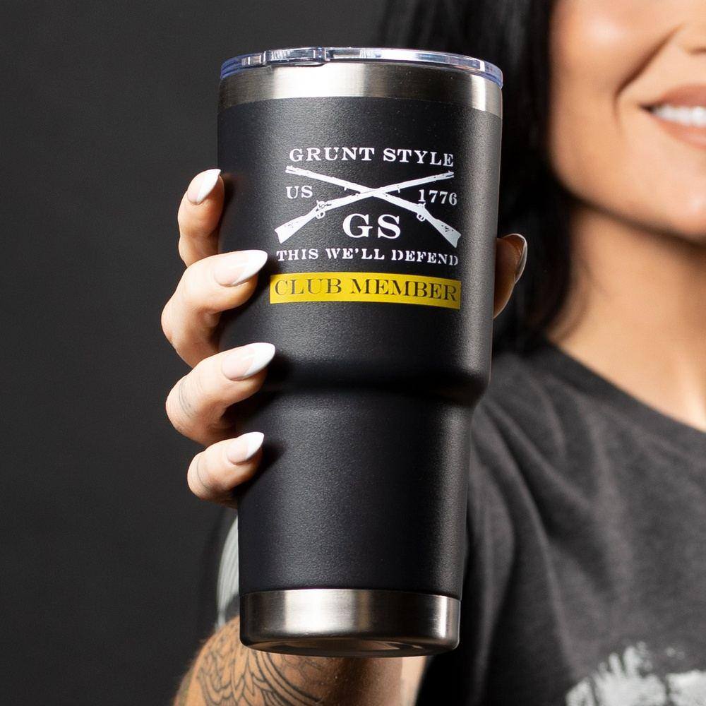 Club Grunt Style Member 20oz Stainless Steel Tumbler - Image 2