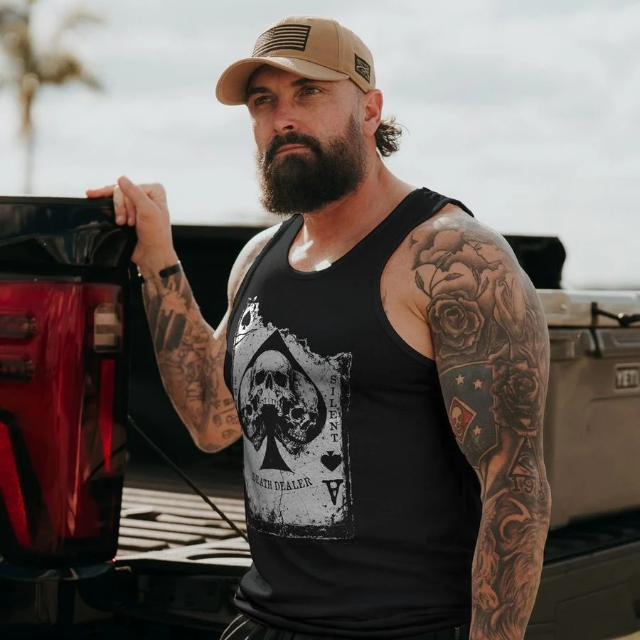 Death Dealer Tank - Black - Image 2