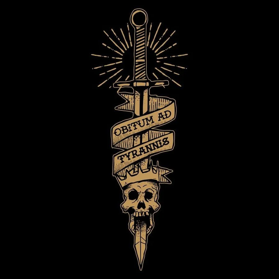 Death To Tyrants T-Shirt - Black - Image 3