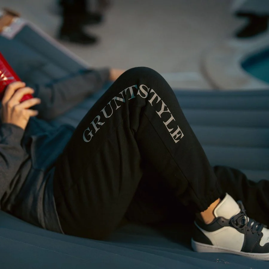Basic Sweat Pant - Black - Image 2