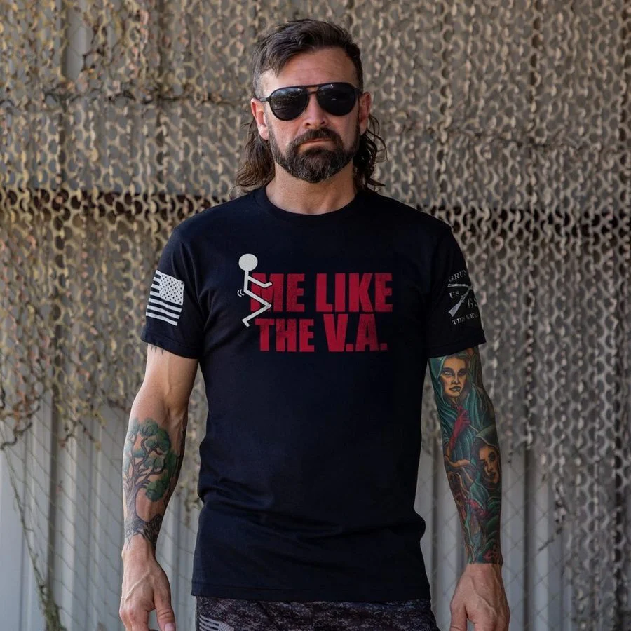F*ck Me Like The VA T-Shirt - Black - Image 2