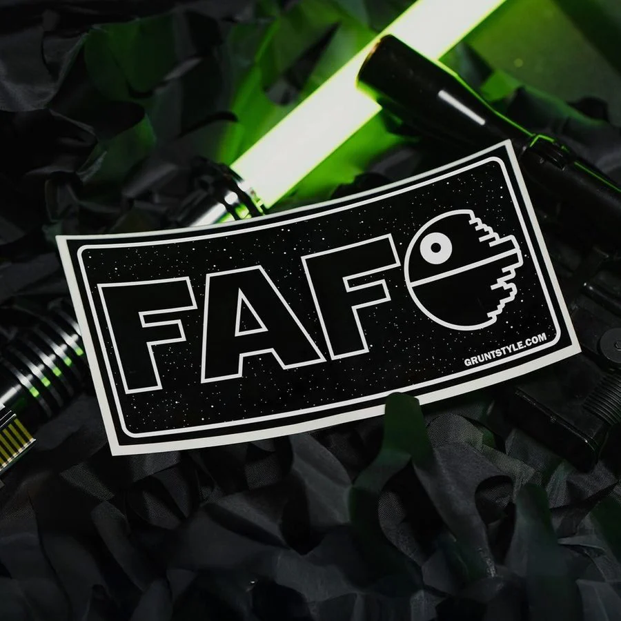 FAFO Starship Sticker - Image 2