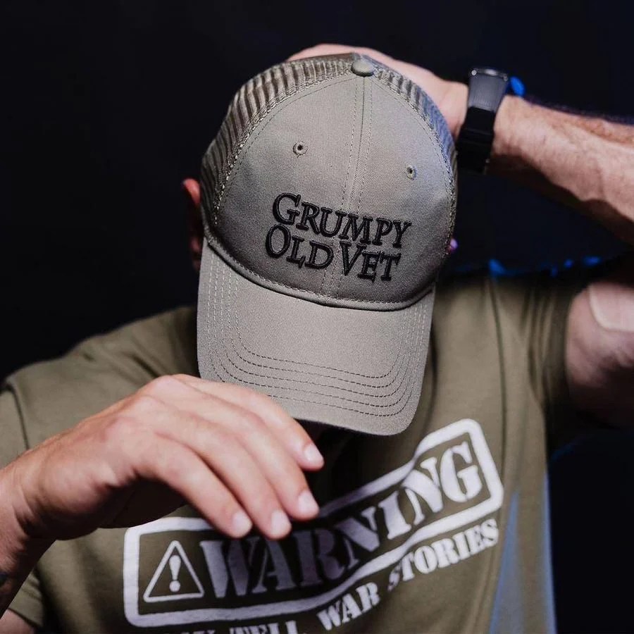 Grumpy Old Vet Hat - Image 2