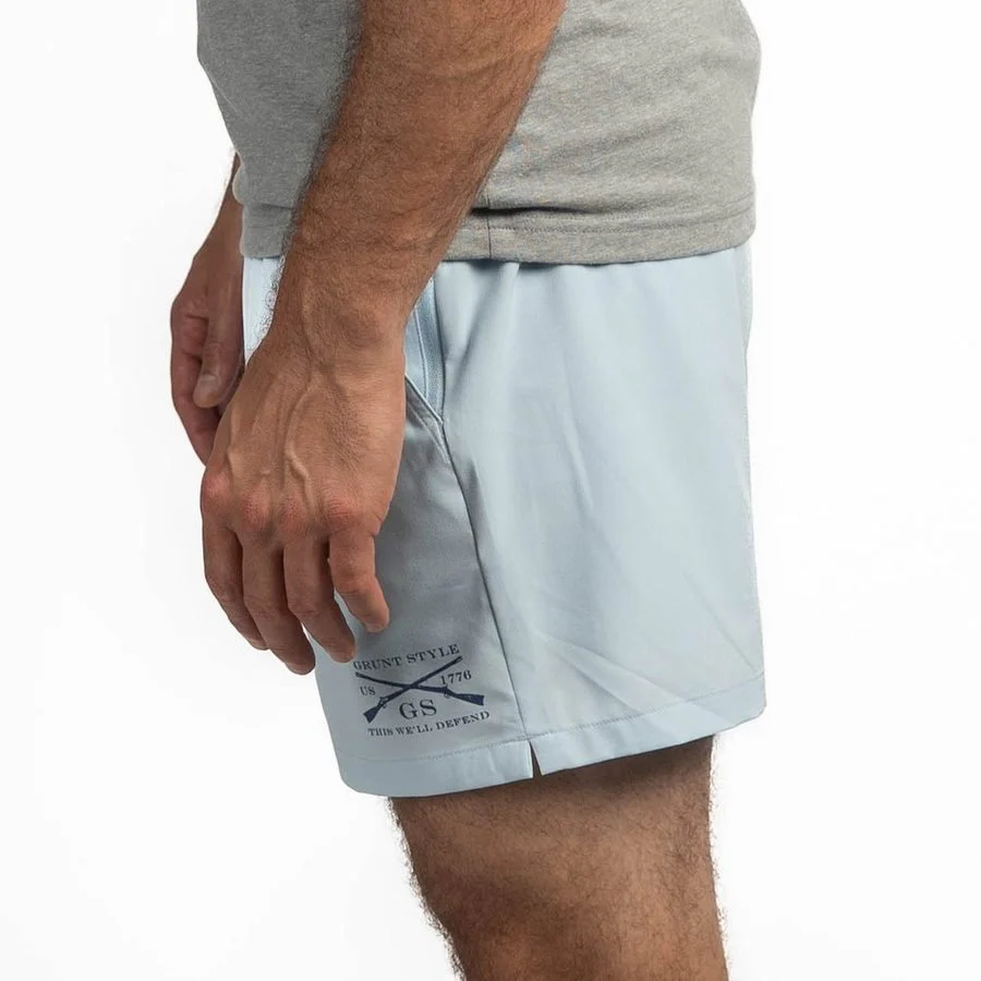 Grunt Short 5" Inseam - Sky Blue - Image 7