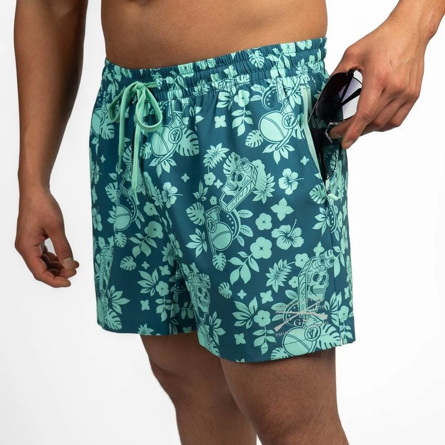 Grunt Short 5" Inseam - Tropical Death Harbor - Image 10