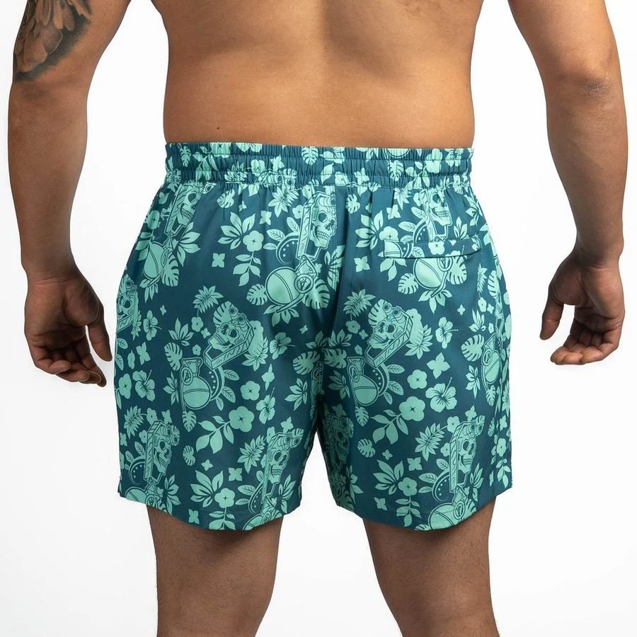 Grunt Short 5" Inseam - Tropical Death Harbor - Image 15