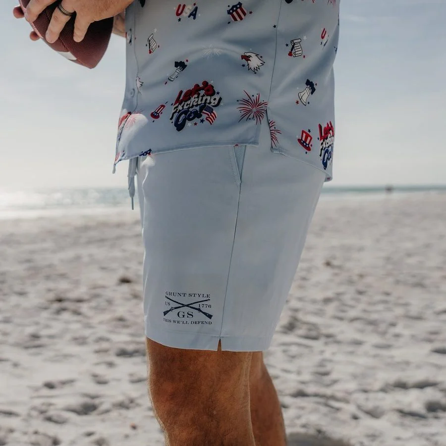 Grunt Short 7" Inseam - Sky Blue - Image 4