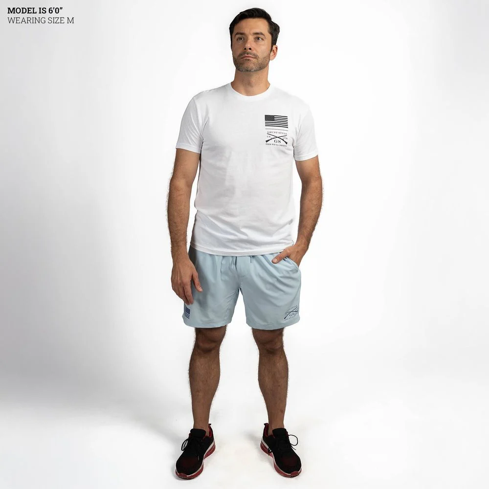 Grunt Short 7" Inseam - Sky Blue - Image 5