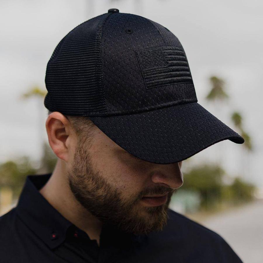 Blackout Flag Stretch Fit Hat - Image 2