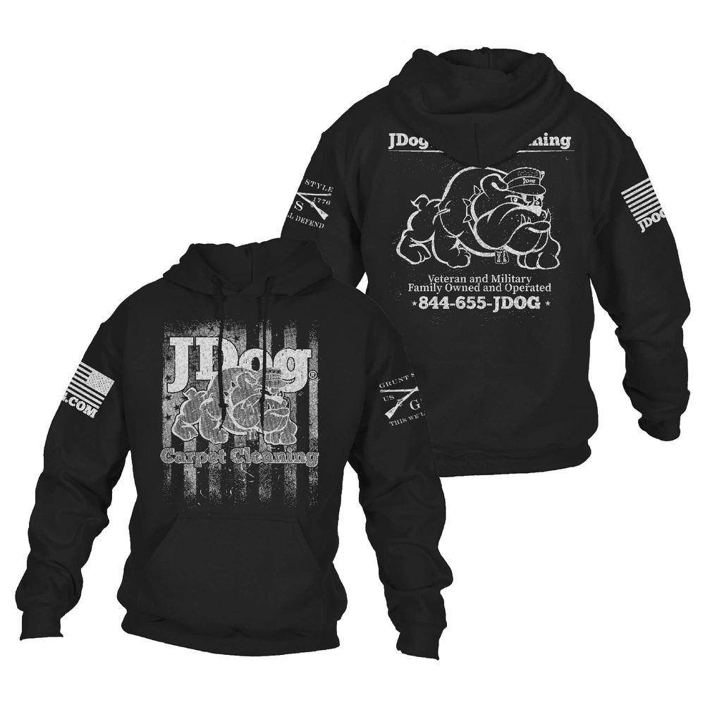 JDog Carpet Cleaning Hoodie - Image 2