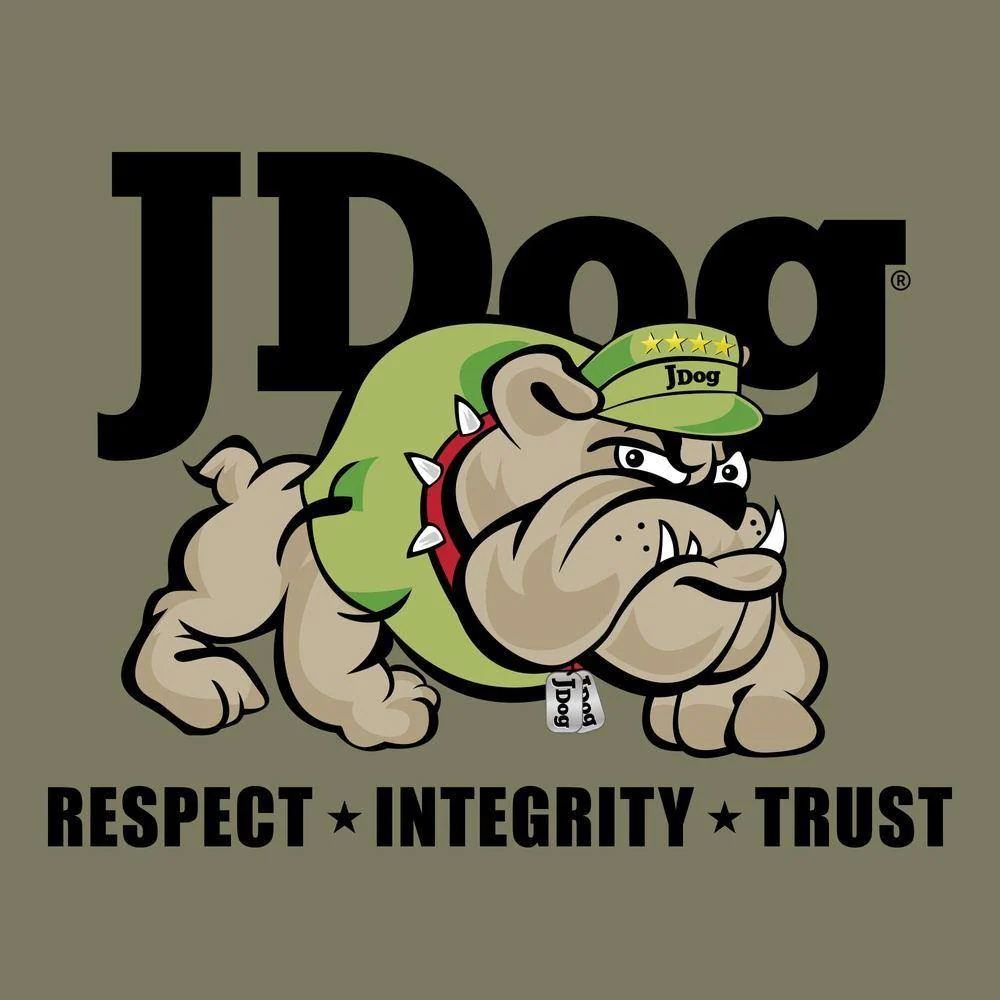 JDog T-Shirt - Light Olive - Image 2