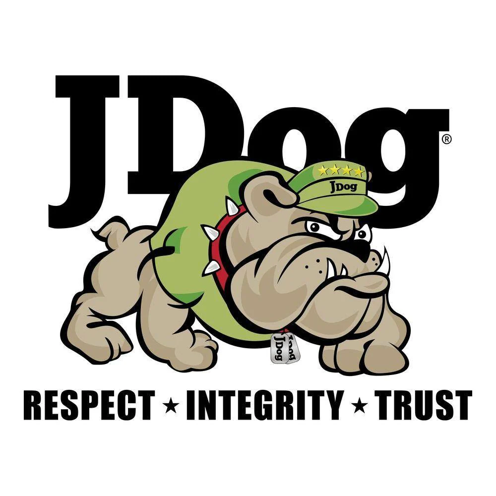 JDog T-Shirt - White - Image 2