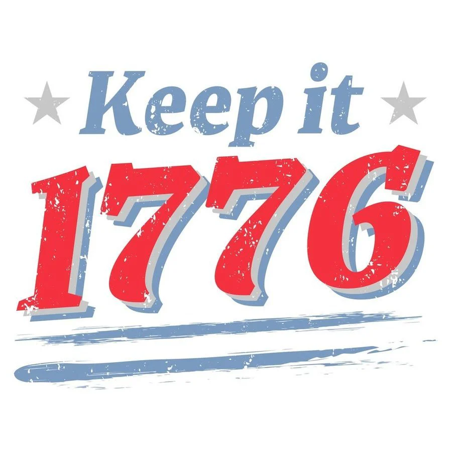 Keep It 1776 T-Shirt - White - Image 3