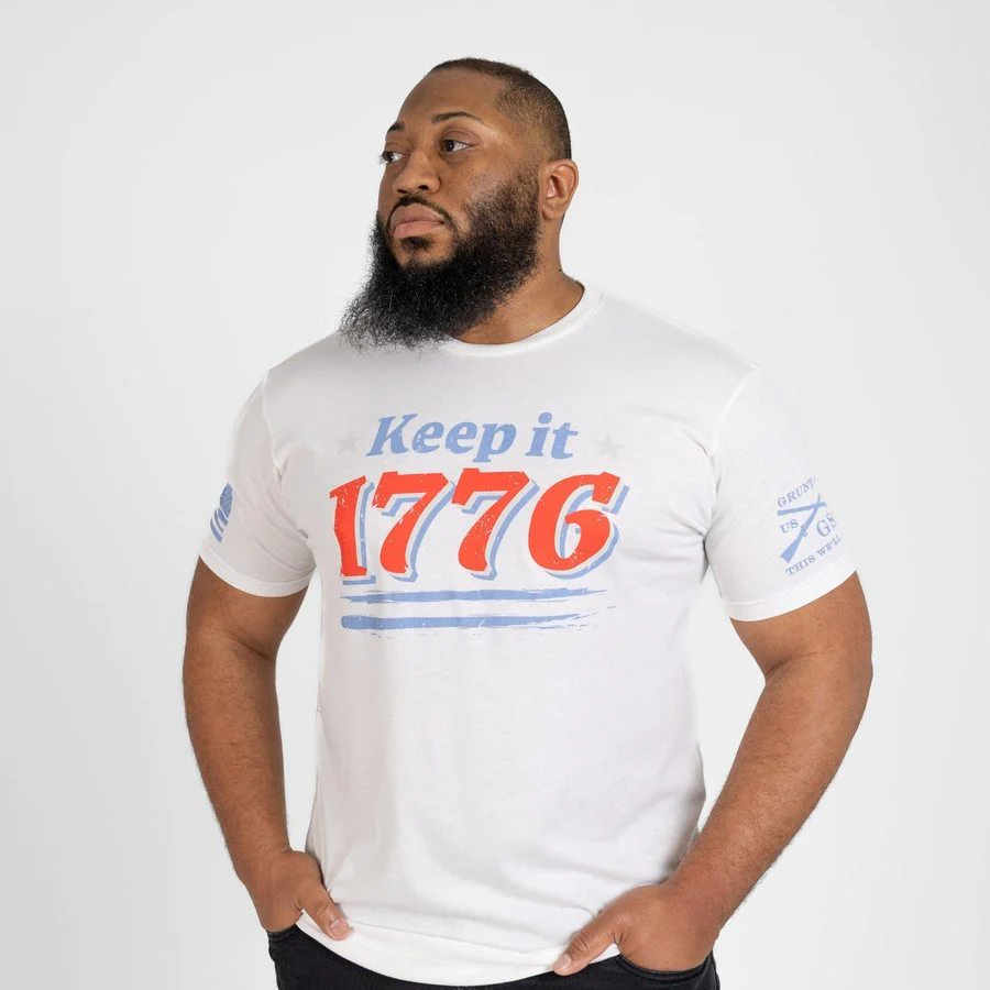 Keep It 1776 T-Shirt - White - Image 5