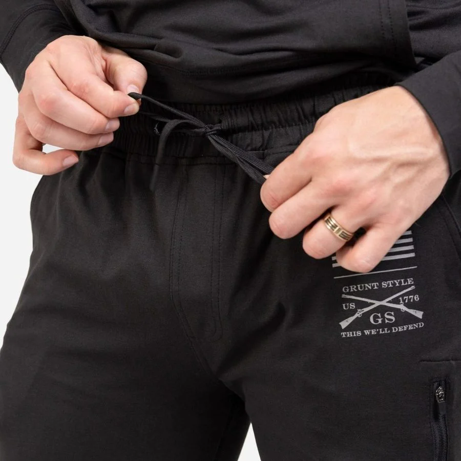 Men's All-Day Jogger - Heather Black - Image 6