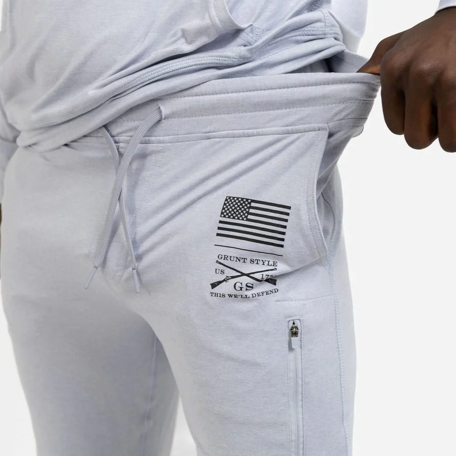 Men's All-Day Jogger - Heather Arctic Gray - Image 4