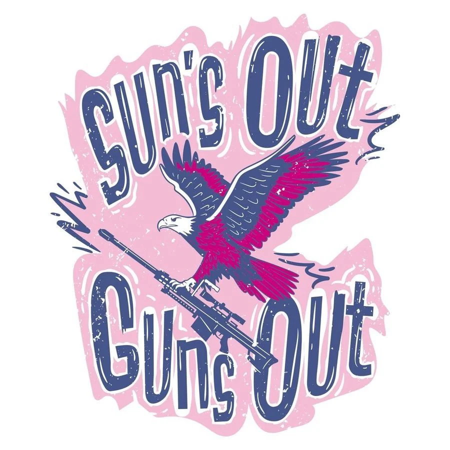 Men's Sun Out, Guns Out Muscle Tank - White - Image 4