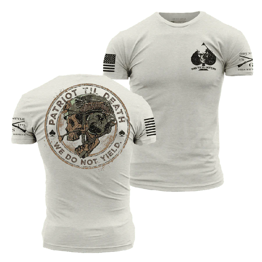 Patriot Seal T-Shirt - Sand
