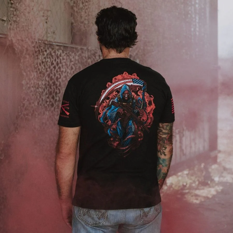 Reaper Fury T-Shirt - Black - Image 2