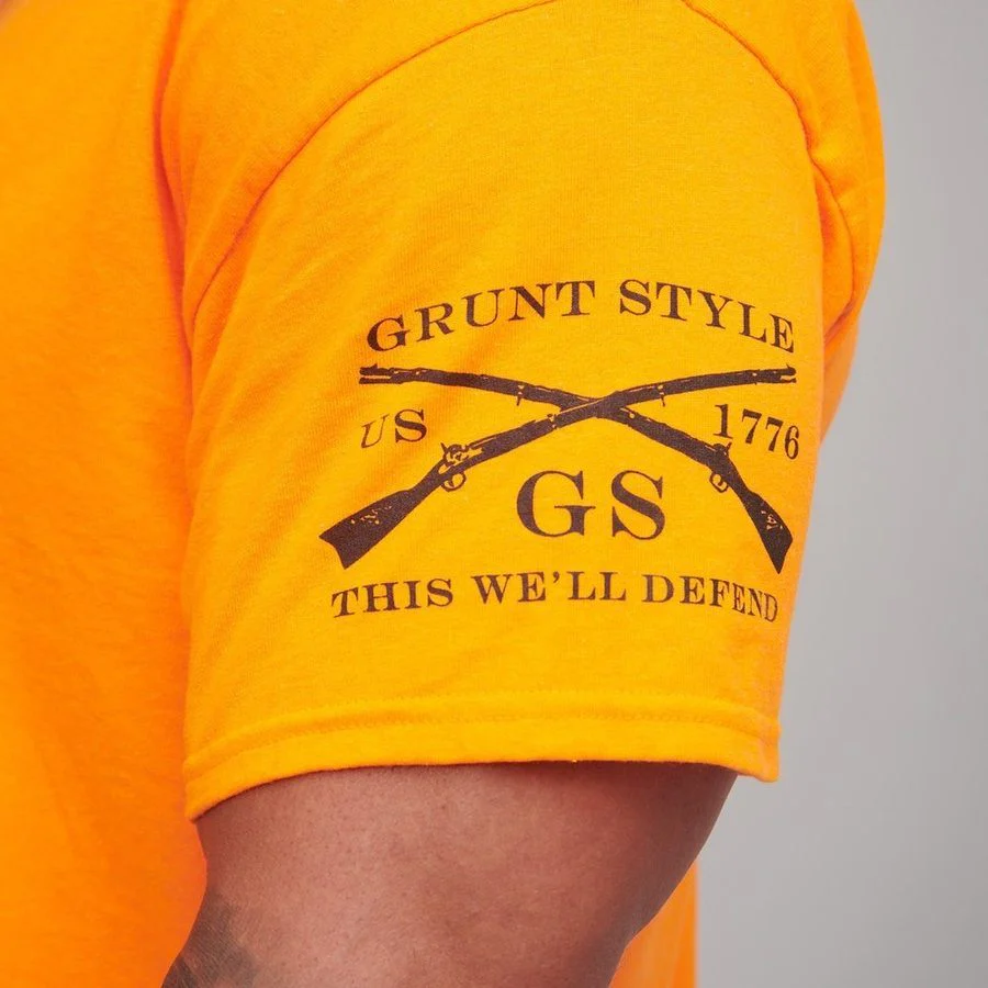 Basic T-Shirts - Safety Orange - 3 Pack - Image 4