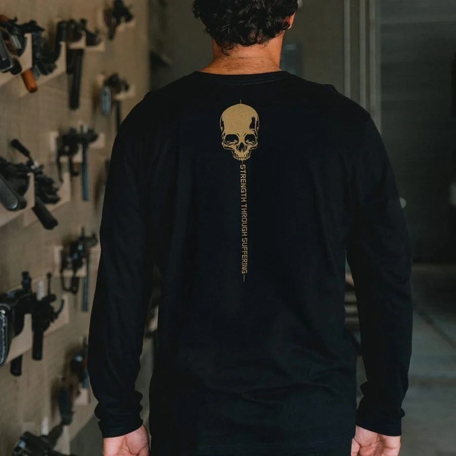 Strength Through Suffering Long Sleeve - Black - Image 2