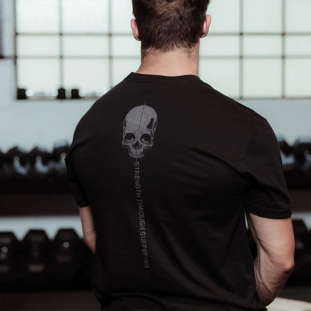 Strength Through Suffering T-Shirt - Black - Image 4