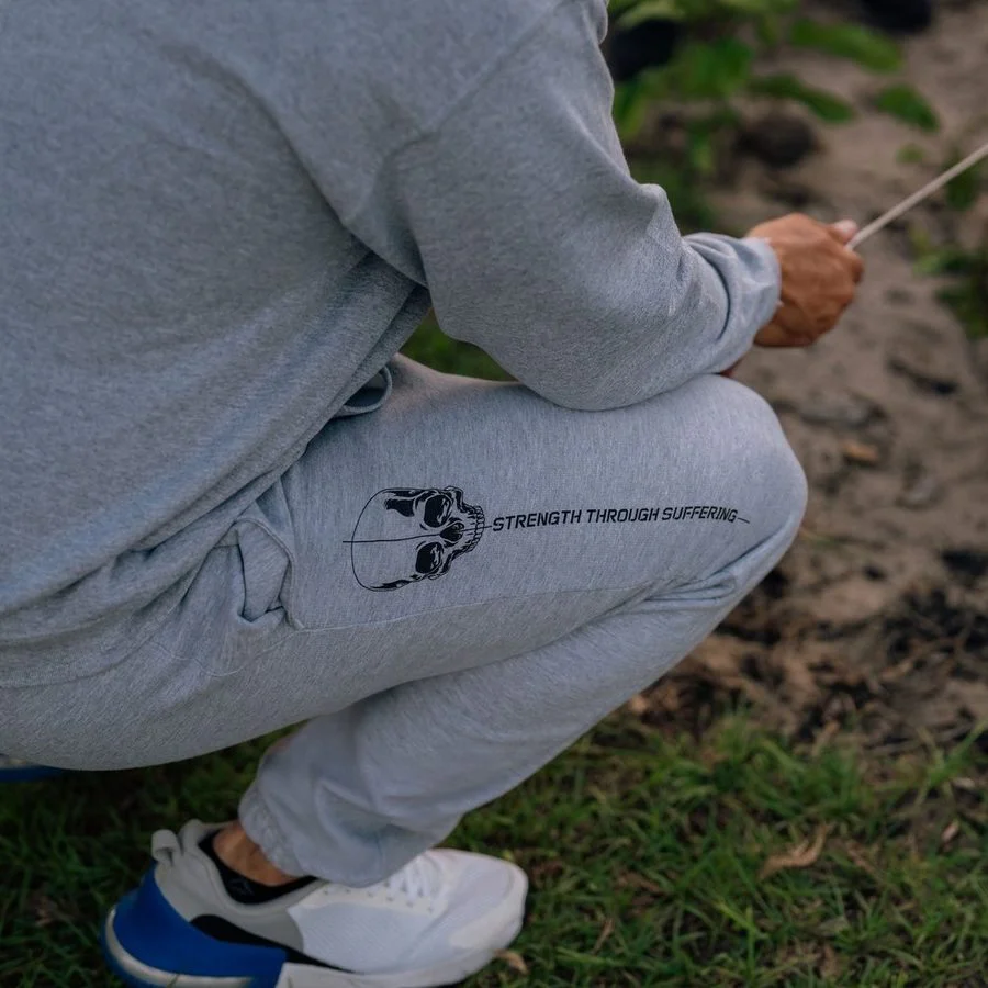 Strength Through Suffering Sweat Pant - Sport Gray - Image 2