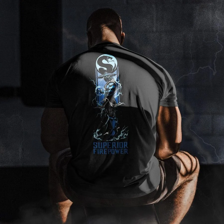 Superior Firepower T-Shirt - Black - Image 2