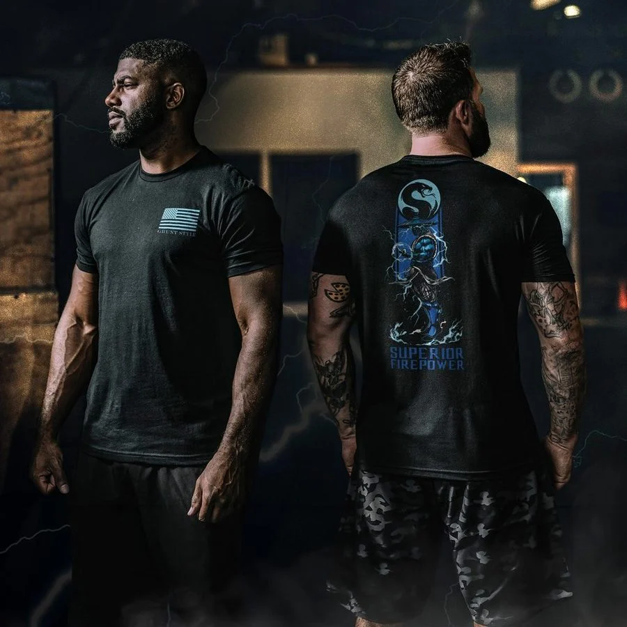 Superior Firepower T-Shirt - Black - Image 3