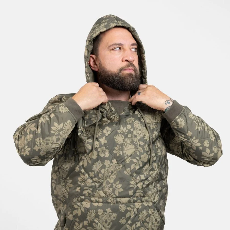 Tac Woobie Pullover Hoodie - Tropical Death - Image 2