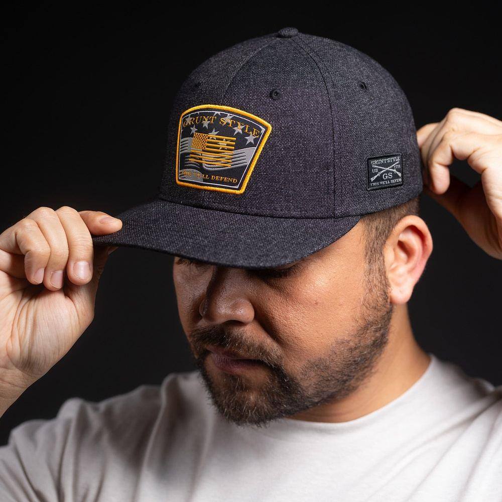 This We'll Defend Hat - Dark Charcoal - Image 3